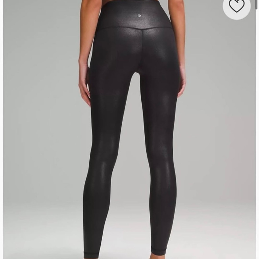 Lululemon Align High-rise pant 25”
black shine